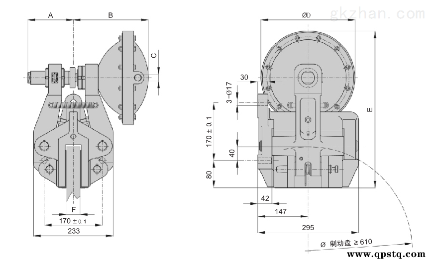 弹簧碟式制动器图2