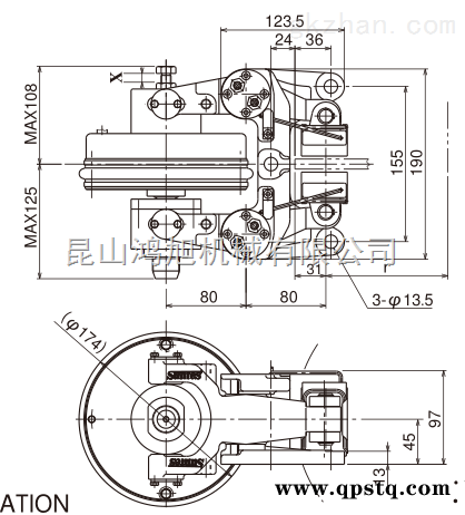 韩国CHASCO电磁刹车DB-4011EF图2