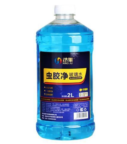 厂家批发汽车玻璃水雨刷水雨刷精去虫胶去鸟粪四季通用0度玻璃水图2