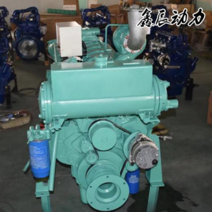 潍坊618系列400马力船用主机六缸增压 船机船用主机水冷柴油机图1