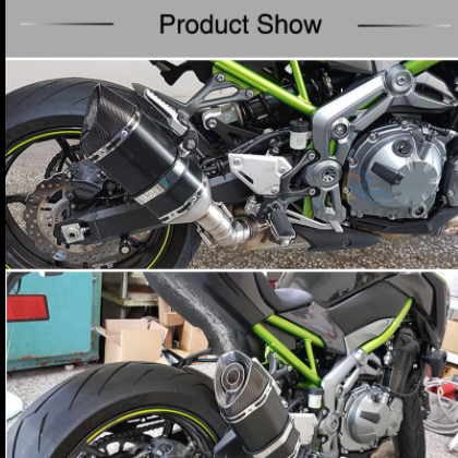 摩托车配件 川崎KAWASAKI Z900中段接口排气管 改装不锈钢弯管图3