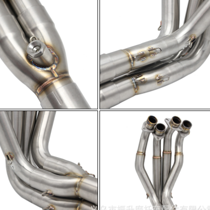 摩托车配件KAWASAKI Z900前段排气管 改装不锈钢接原装天蝎尾段图3