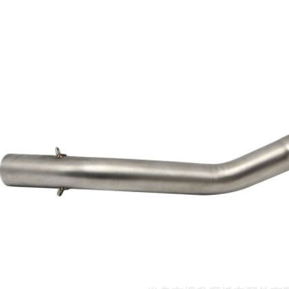 摩托车配件 川崎KAWASAKI ZX-6R中段排气管 改装不锈钢弯管接口图2