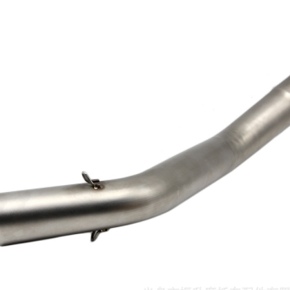 摩托车配件 川崎KAWASAKI ZX-6R中段排气管 改装不锈钢弯管接口图3