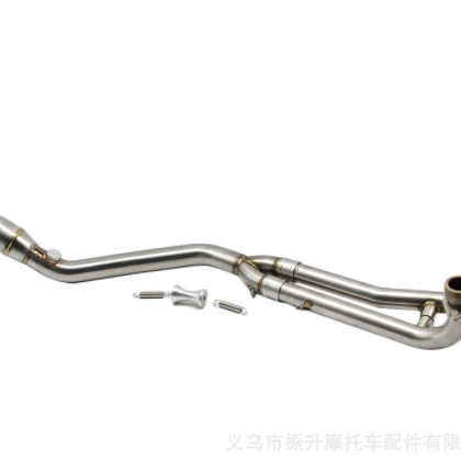 摩托车配件YAMAHA T-MAX530踏板前段排气管 改装不锈钢弯管TMAX50图3