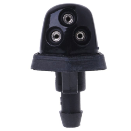 汽车喷水嘴头管改装前挡风玻璃水雨刷雨刮扇形可调节雾化雾状通用图3