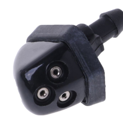 汽车喷水嘴头管改装前挡风玻璃水雨刷雨刮扇形可调节雾化雾状通用图2