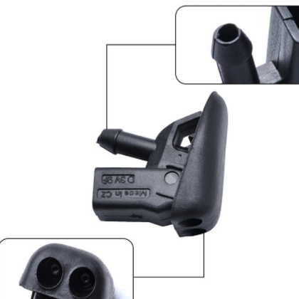 雨刷器喷水嘴玻璃水喷头汽车改装出水嘴通用型大全洗涤器口洒水器图3