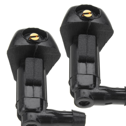 汽车改装扇形雨刮喷水嘴通用型雨刷器雾状机盖玻璃出水孔喷头喷嘴图2