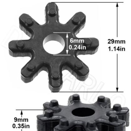 适用于现代起亚 转向柱垫片方向机垫片转向管联轴器563152K000FFF图3