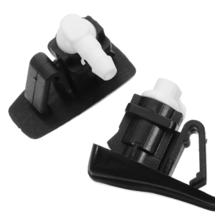 雨刮洗涤器喷嘴 汽车雨刮喷水嘴 扇形雨刮器 喷水嘴喷水嘴可定制图2