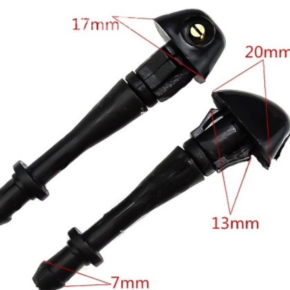 适用于长城哈佛 配件哈弗H3 H5前雨刷喷嘴前机盖喷水头前喷水嘴头图2