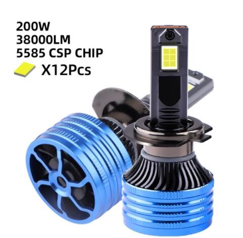 新品 led汽车大灯 h4远近光一体大灯 大功率led车灯 汽车灯泡批发图3