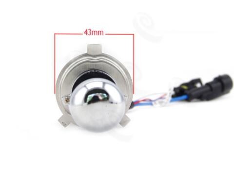 【欧浦能】HID汽车氙气灯泡35w直流H4伸缩灯远近光一体灯泡带线束图3