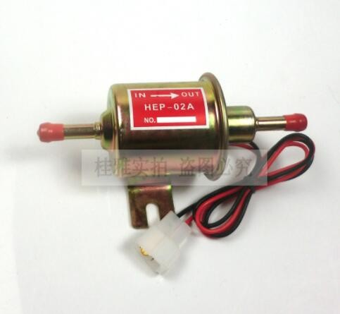 亚马逊柴油泵外置燃油泵 输油泵HEP-02A汽油泵洋马久保田电子油泵图3