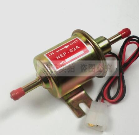 12/24V汽车电子泵 外置燃油泵小松挖掘机洋马吸油泵 HEP-02A图3