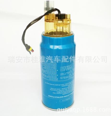 潍柴重卡柴油加热器柴油滤清器总成冬季增温器燃油水寒宝加热批发图3