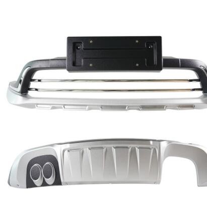 适用于1719款途观L前后杠速腾 迈腾前后护杠凌渡前后保险杠防撞杆图2