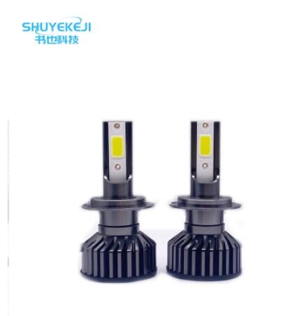 跨境电商 F2汽车led大灯改装 超亮远近光灯泡led车灯h1 h7 h4厂家图1