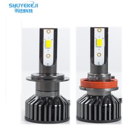 厂家直供 12V/24V 远近光灯泡 F2 led前大灯H7三色汽车led大灯图2