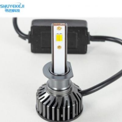 厂家直供 12V/24V 远近光灯泡 F2 led前大灯H7三色汽车led大灯