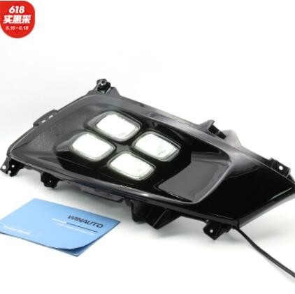 适用于2010到2013KA K5雾灯总成 专用LED日行灯 K5汽车灯透镜图3