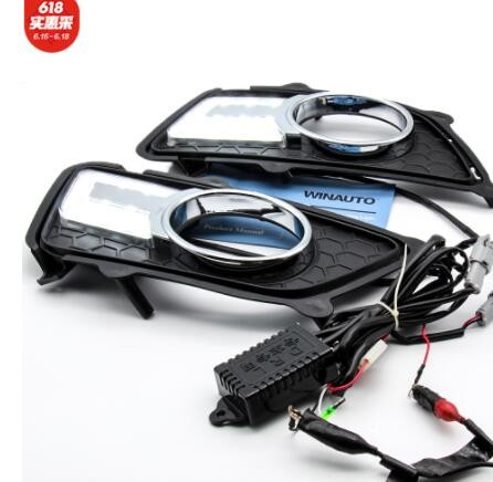 适用于2007-2012年KA 老狮跑 LED 专车专用 日间行车灯 改装图2