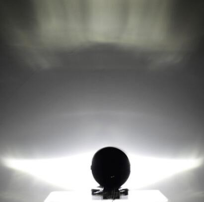 摩托车灯3英寸7D 20W圆形带光圈汽车越野车LED工作灯 led检修射灯图2