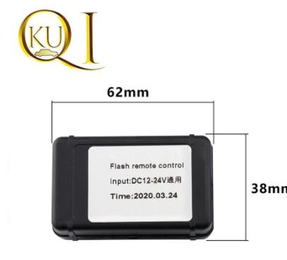 汽车LED工作灯51w 圆形越野改装射灯工程车灯前杠led灯车顶前照灯图2