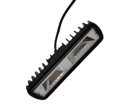 汽车摩托车工作灯一字型 16LED 48W越野车射灯工程灯检修灯12/24v图2