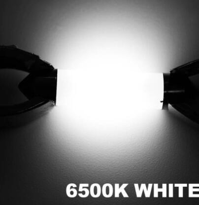 汽车LED阅读灯 车顶灯 双尖套管陶瓷31/36/39/41MM COB双尖灯 C5W图3