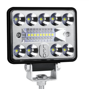 汽车LED工作灯3寸大视野18灯54W 卡车 越野车 魔头车 辅助灯 射灯图2