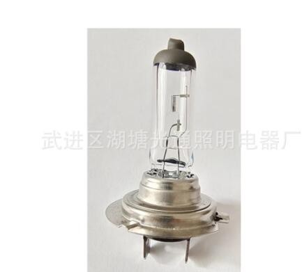 厂家直销 汽车前照灯泡 卤素灯泡 超长寿命 清光 H7 12V 55W图2