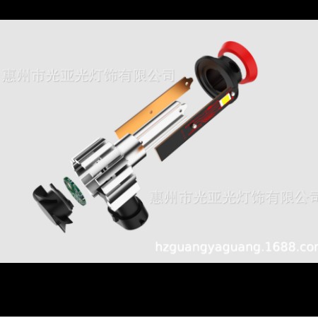 新款直插一体大功率前大灯H7.H8.高亮聚光，汽车改装工厂直销图2