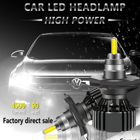 工厂直供360度6面发光汽车LED大灯 高亮大功率LED车灯外贸可代发图3