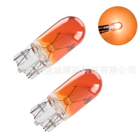 汽车原车灯泡卤素灯T10 W5W示宽灯 门灯牌照灯阅读灯小插泡12V图3
