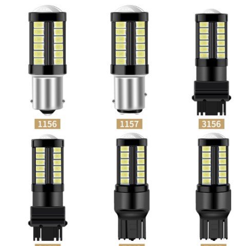 亚马逊爆款汽车led刹车灯/倒车灯12-24V 1157 ba15s 7443 33s md图2