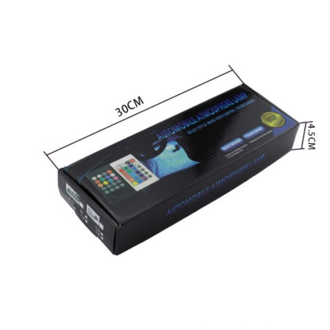 厂家直销汽车LED脚底遥控声控气氛灯5050-18smd一拖四车内氛围灯图3