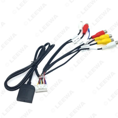 适用于掌讯方案带4G卡槽音视频线 20针车载影音视频线图3