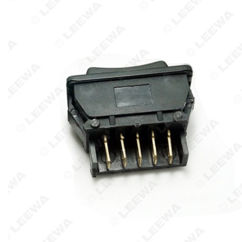 5pin 12-24V电动窗开关 玻璃升降器双箭头单开关带灯 红灯/绿灯图3