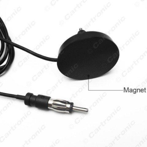 汽车磁铁底座收音天线 汽车通用AM/FM收音机天线 车载天线图2